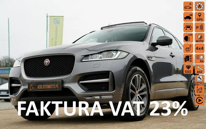 Jaguar F-Pace cena 104700 przebieg: 120157, rok produkcji 2019 z Otmuchów małe 781